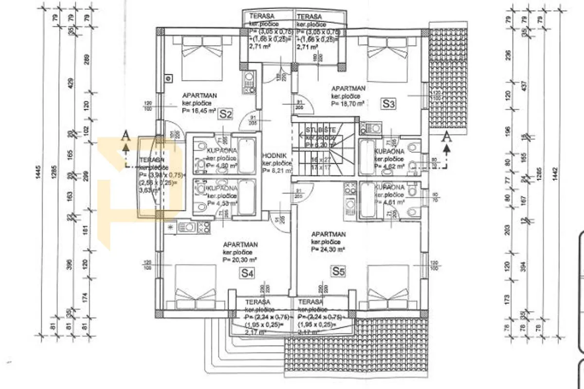vila sa grijanim bazenom, konobom i apartmanima, zemunik donji - slika 20