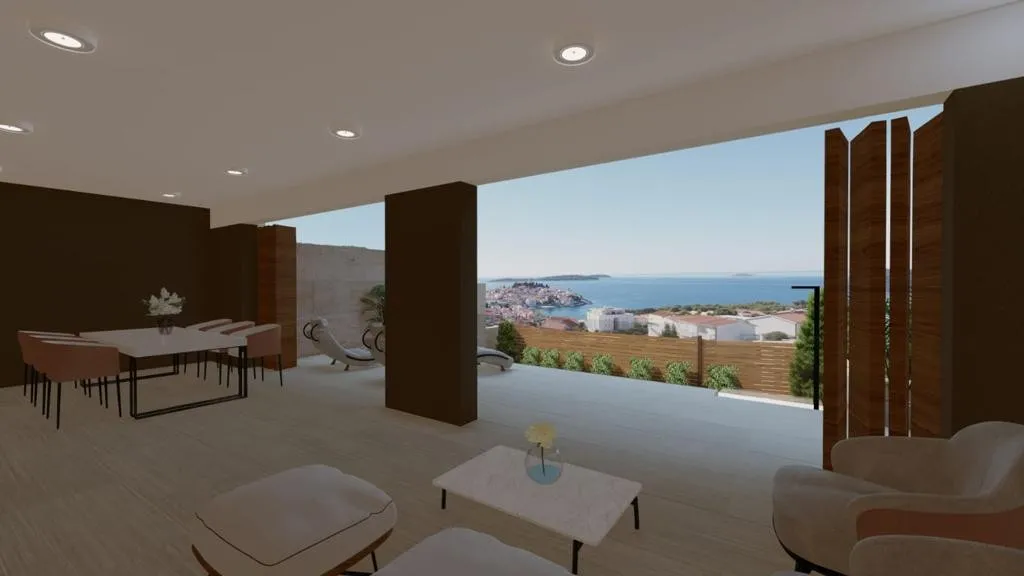 luksuzni penthouse s pogledom na more, primošten 205.56 m2 - slika 13