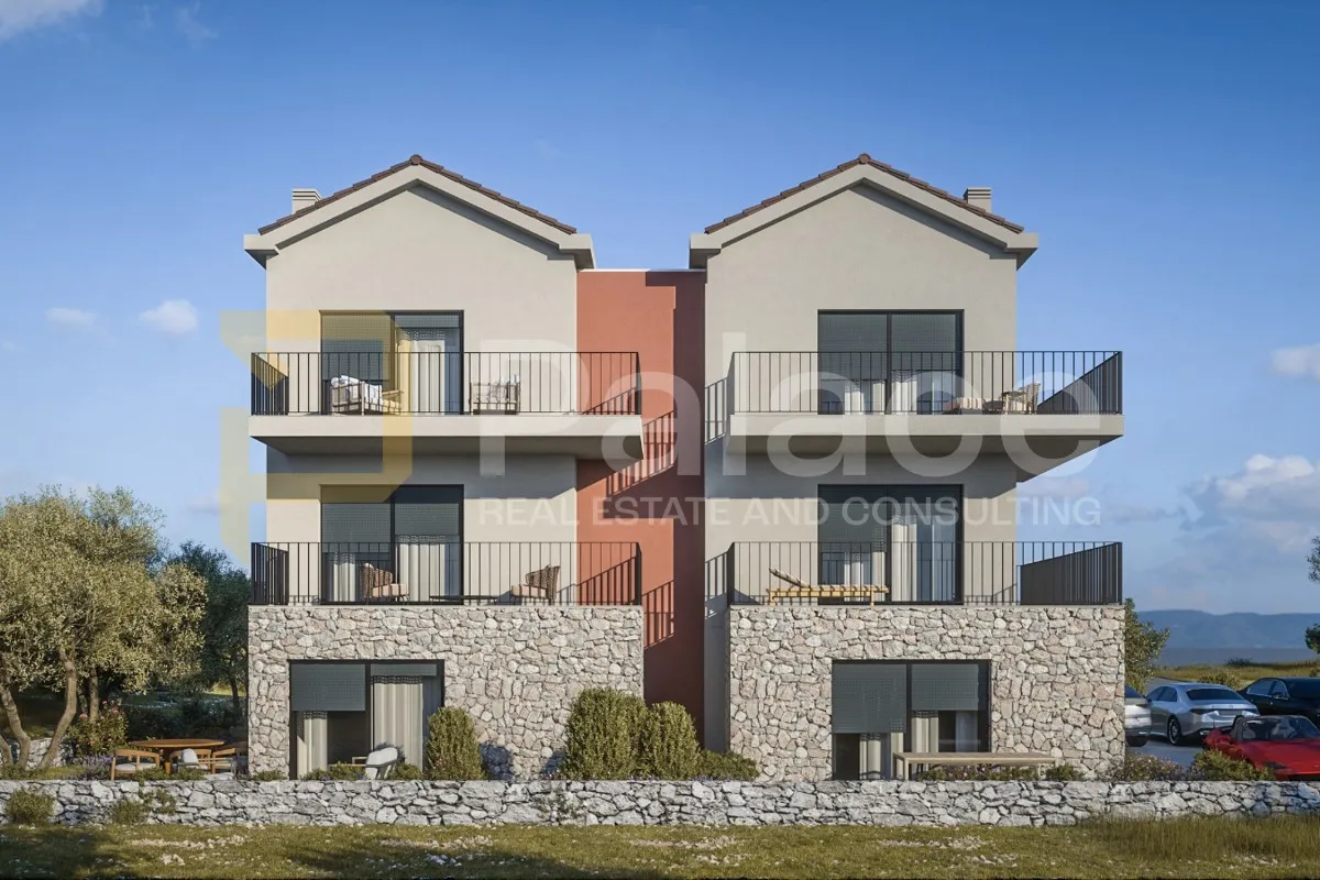 dvosoban stan s2 u novogradnji 67m2 na prvom katu, drniš - slika 1