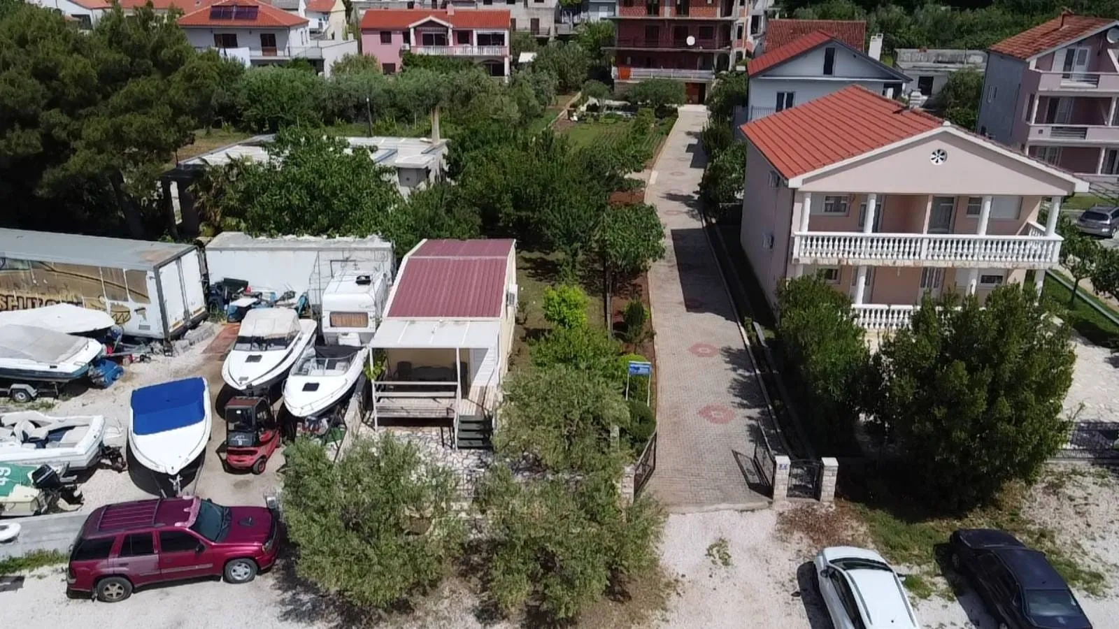 posedarje : zemljište prvi red do mora s kućom - slika 2