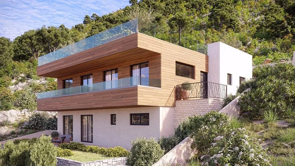 villa s bazenom i prostranom okućnicom, prvi red do mora, ražanj - slika 2