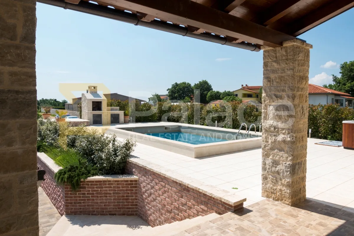 luksuzna vila u rebićima s bazenom, jacuzziem i pogledom na more - slika 2