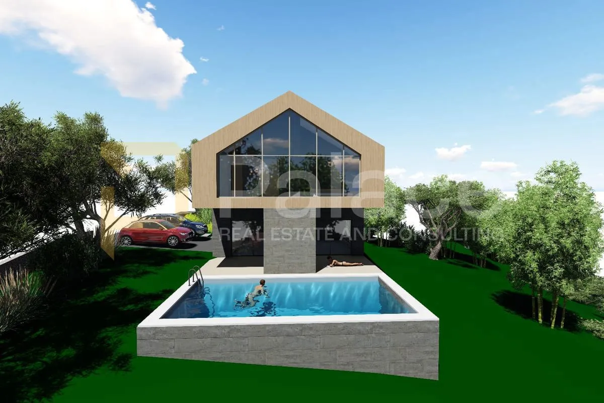 zemljište s dozvolom za gradnju kuće s bazenom kod kupe, 1.219 m² - slika 3