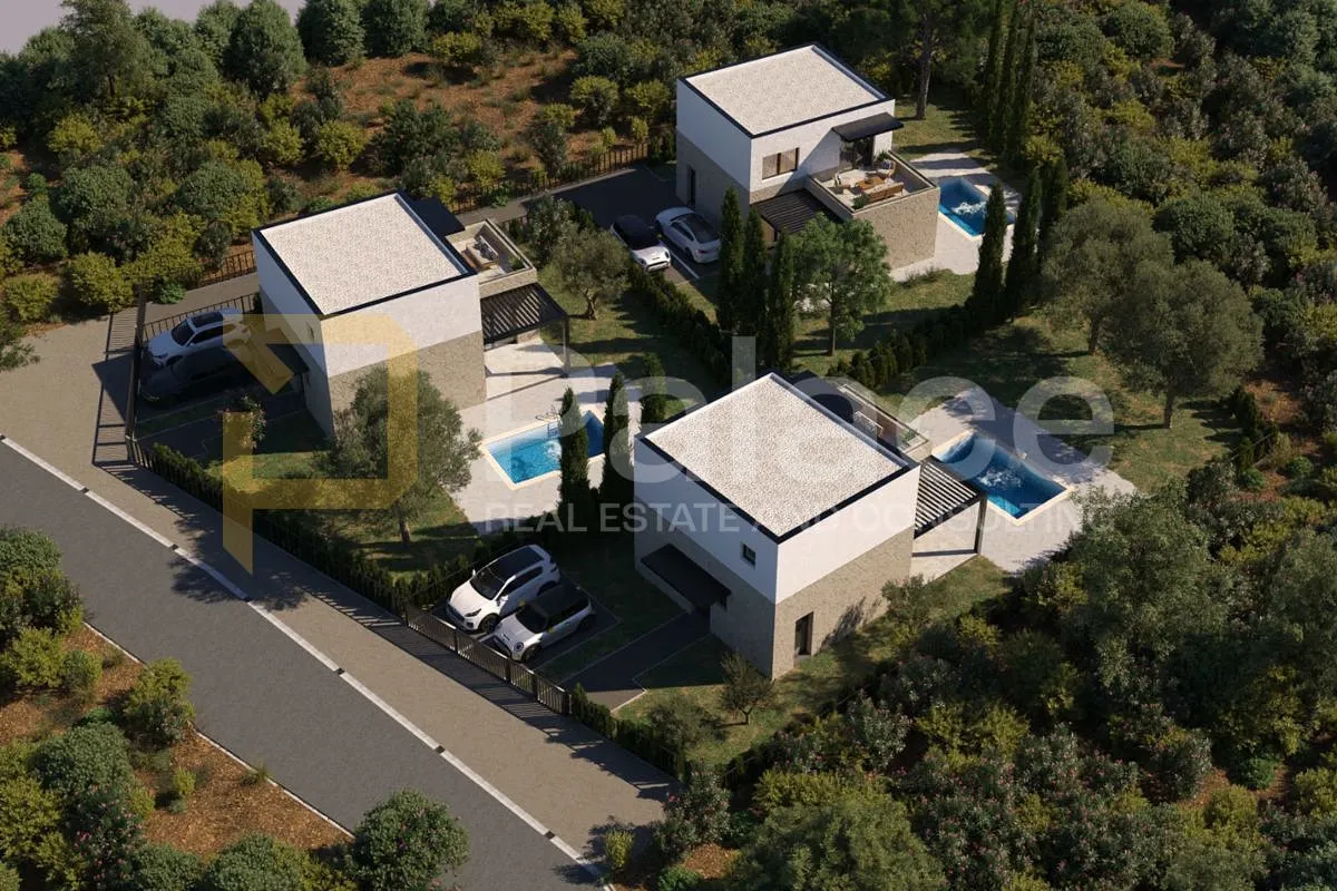 lukoran : kuća s bazenom i pogledom na more 107 m2 - slika 12
