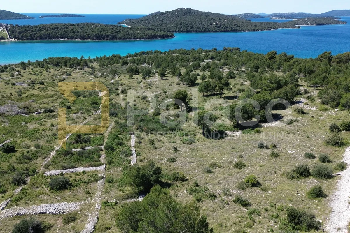 jasenovo: zemljište turističke namjene prvi red do mora 5092m2 - slika 2