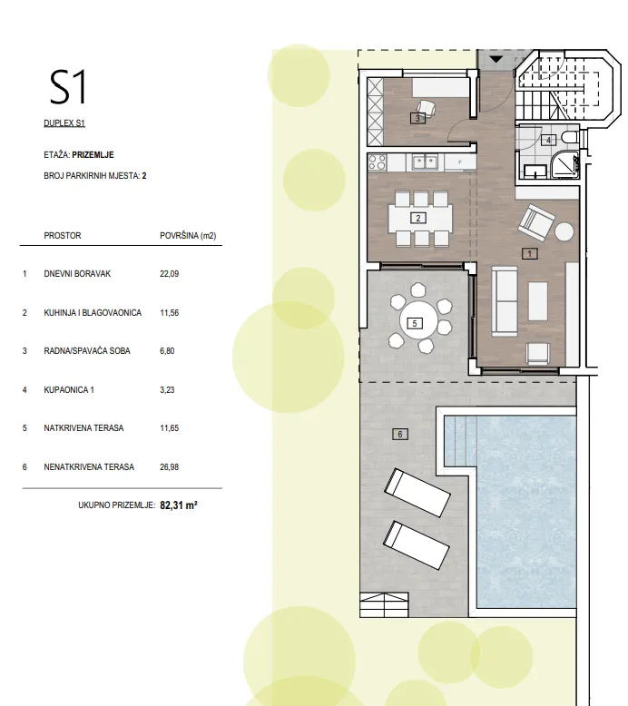 luksuzna dvoetažna villa s bazenom, primošten, 146 m2 - slika 5