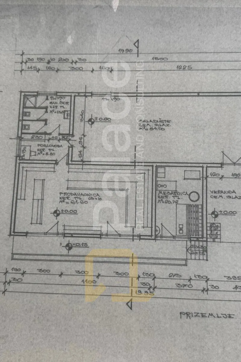 dubravice: roh bau prodajno skladišni objekt na zemljištu 1000m2 - slika 8