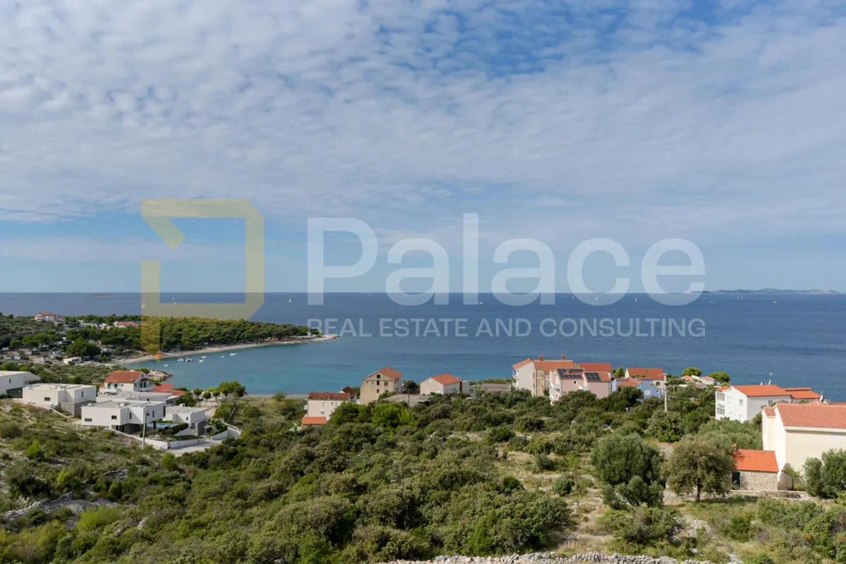 Penthouse s velikim terasama i brutalnim pogledom, A7, Primošten Dolac, 66 m2