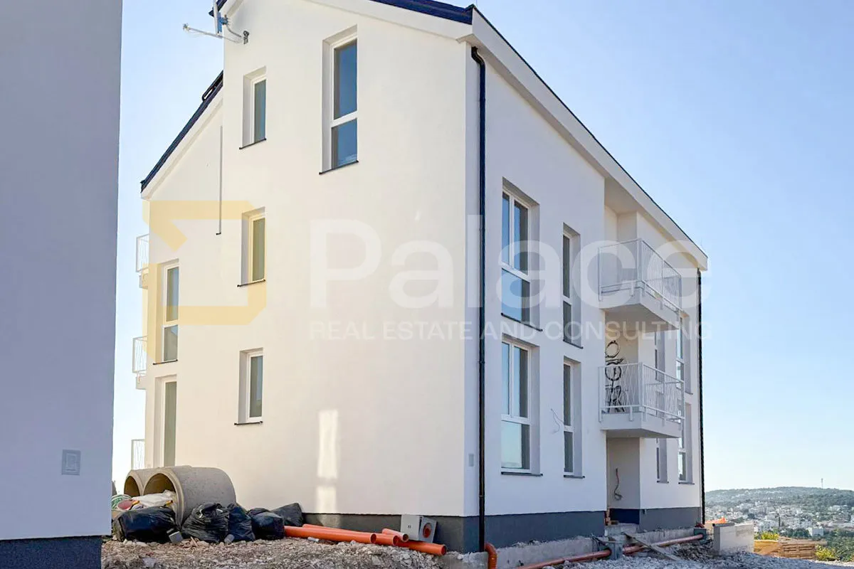 dvosoban stan u novogradnji s3 s pogledom na more 57 m2, rogoznica - slika 7