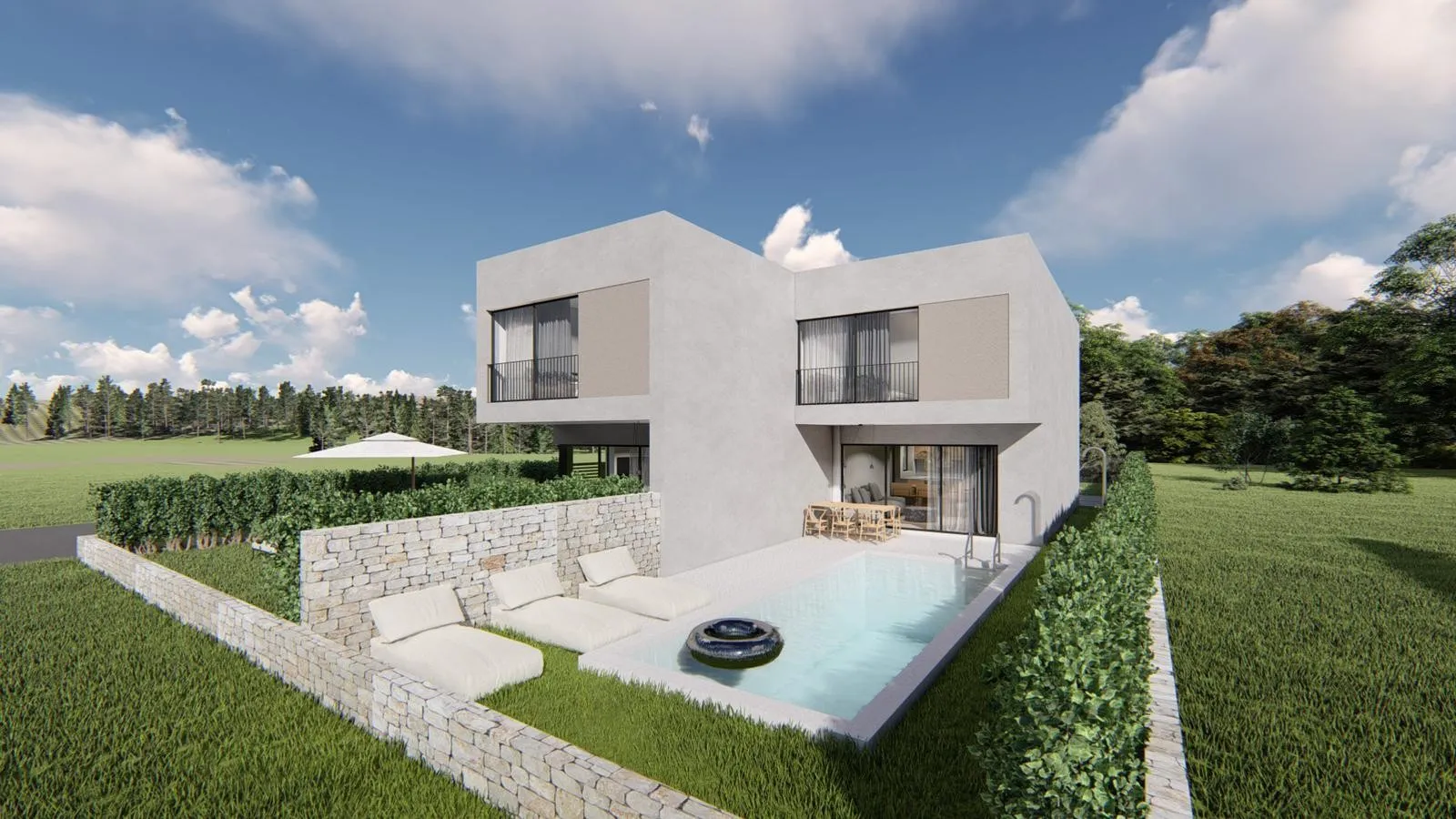 novogradnja, dvoetažni stan 2 (kuća) s bazenom, pirovac, 97 m2 - slika 5