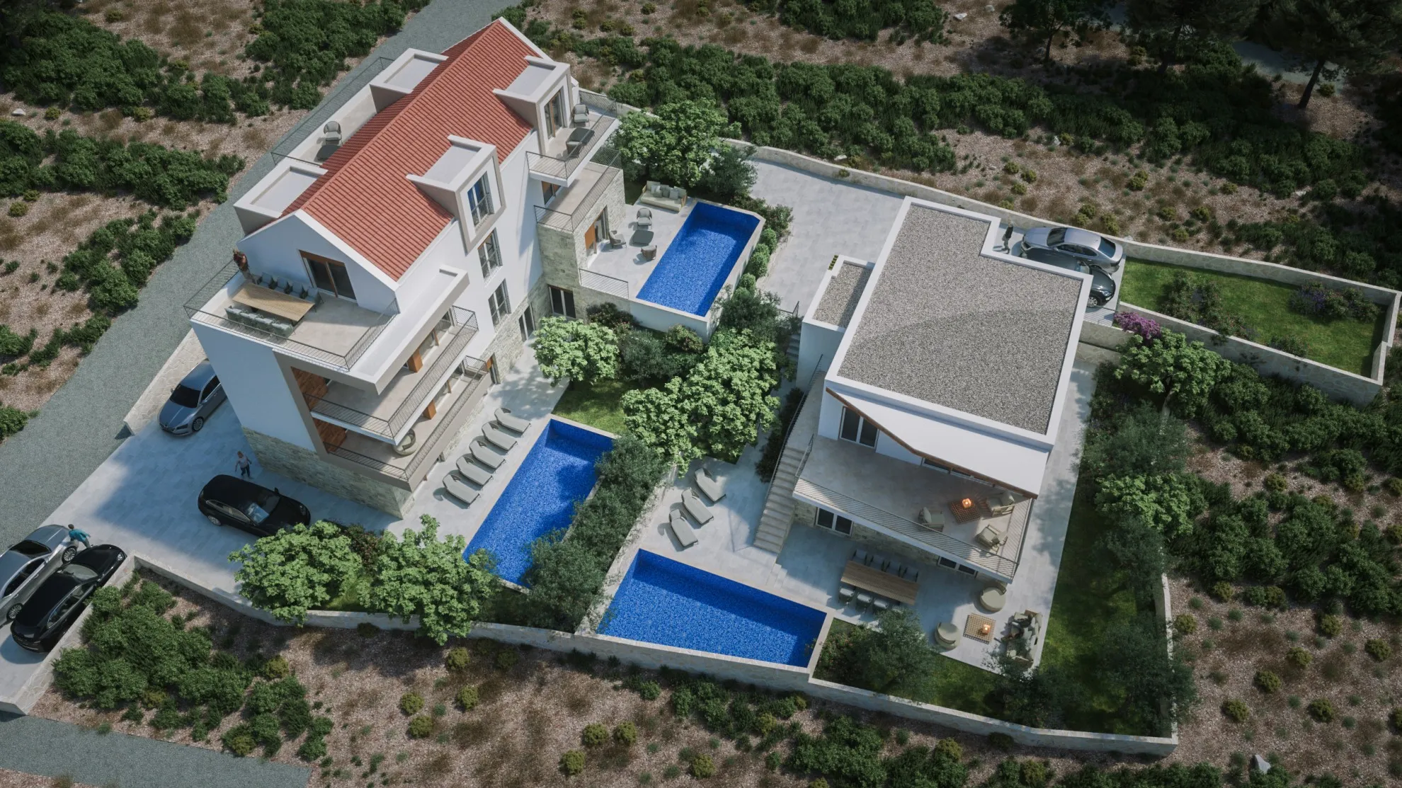 stan u novogradnji s bazenom, stivašnica, 95 m2 - slika 12