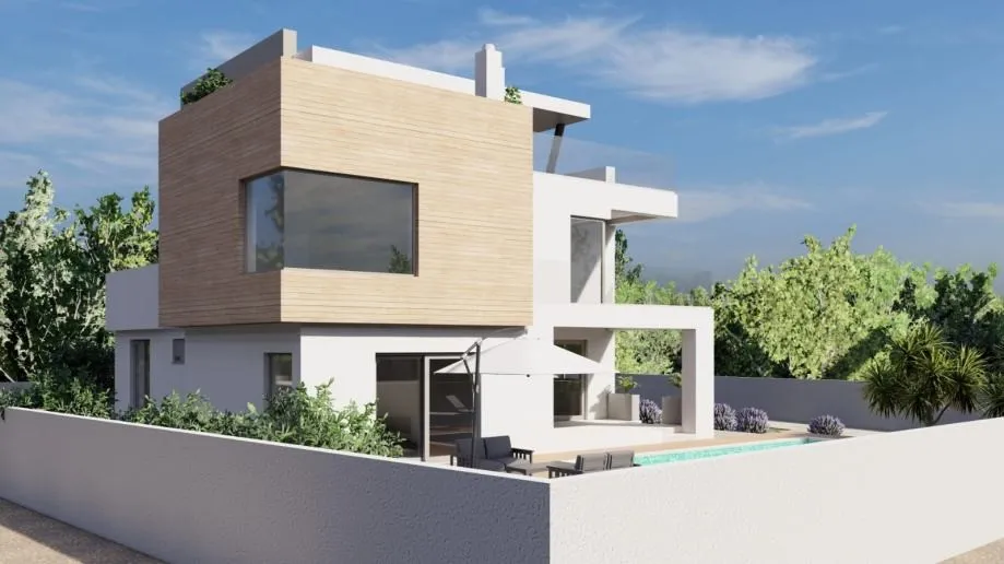 ljubač (ražanac) : moderna vila s bazenom, 270 m2 - slika 2