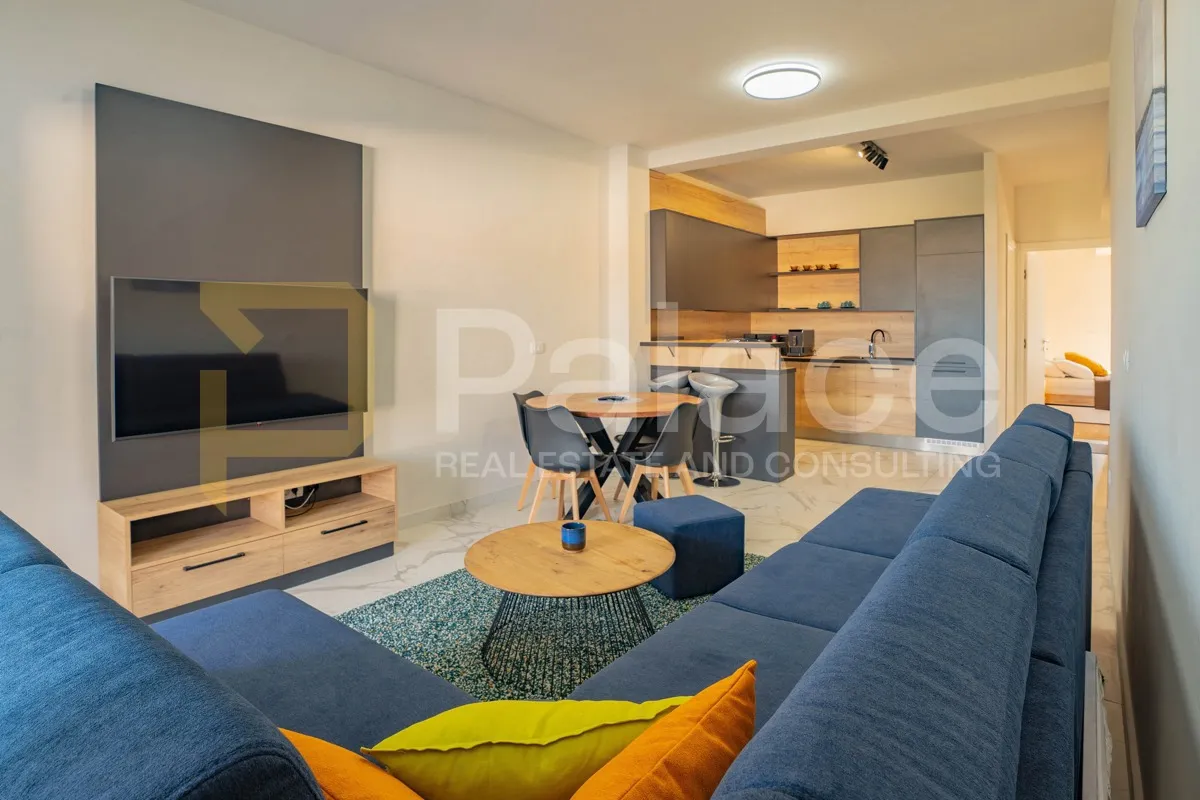 namješten stan s pogledom na more, seget donji, 79.50m², 2. kat - slika 2
