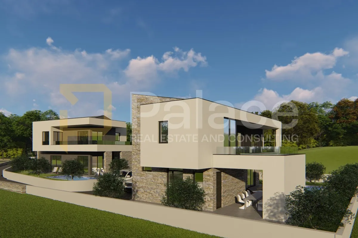 moderna istarska oaza - vila s bazenom u marčani, istra - slika 2