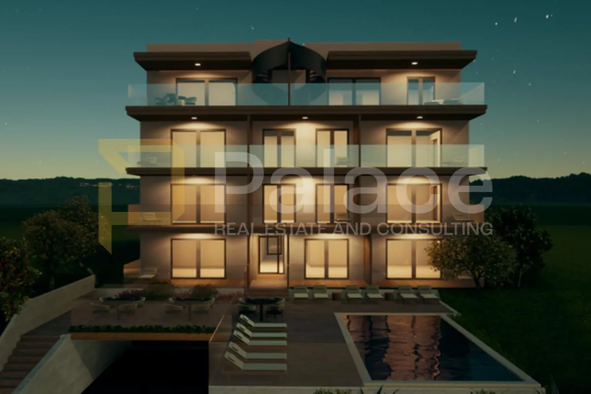 top novogradnja, dvosoban stan s pogledom na more, primošten 71 m2 - slika 8