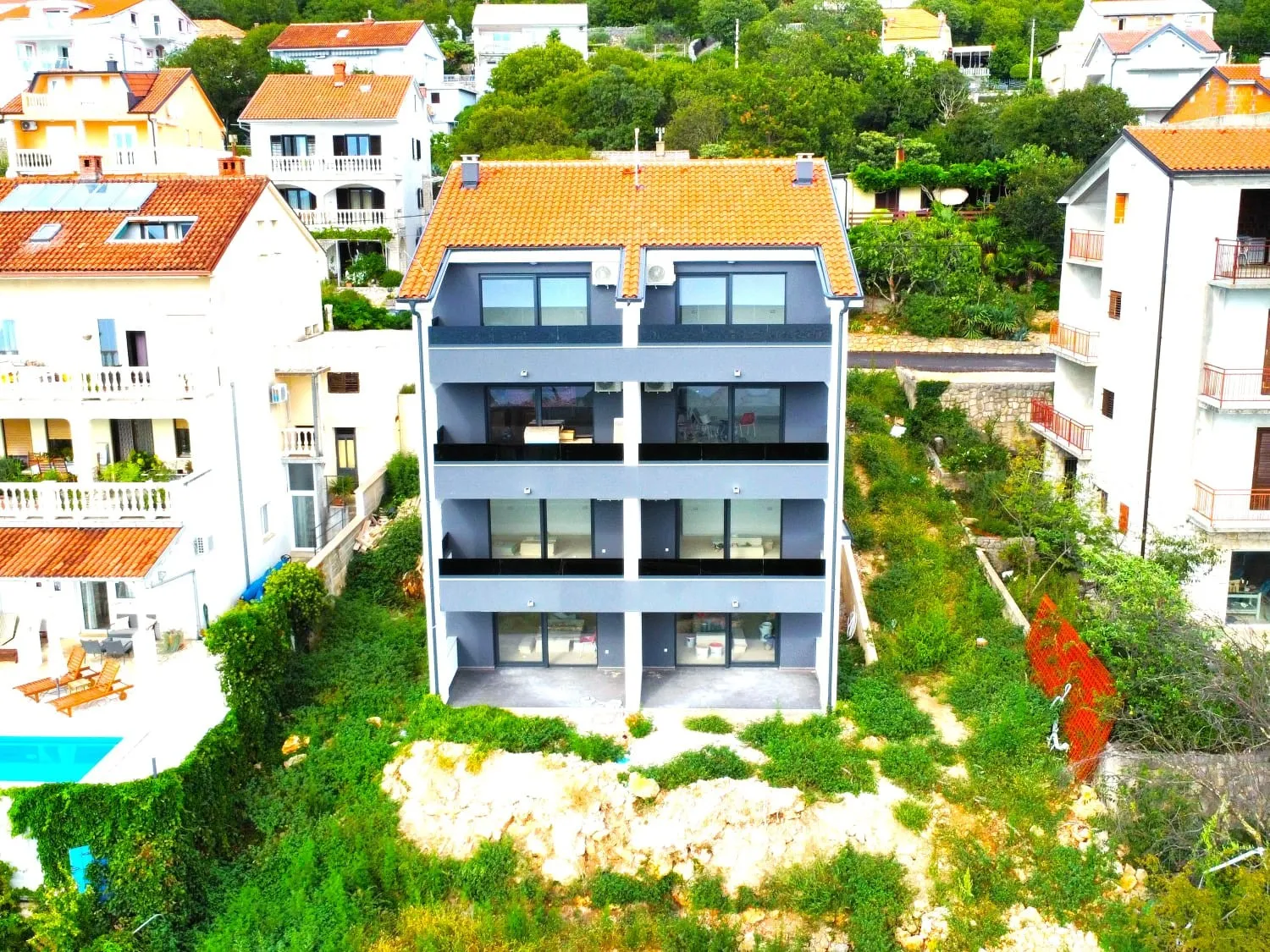 dvoetažni stan s pogledom na more, 100m2, dramalj - slika 4