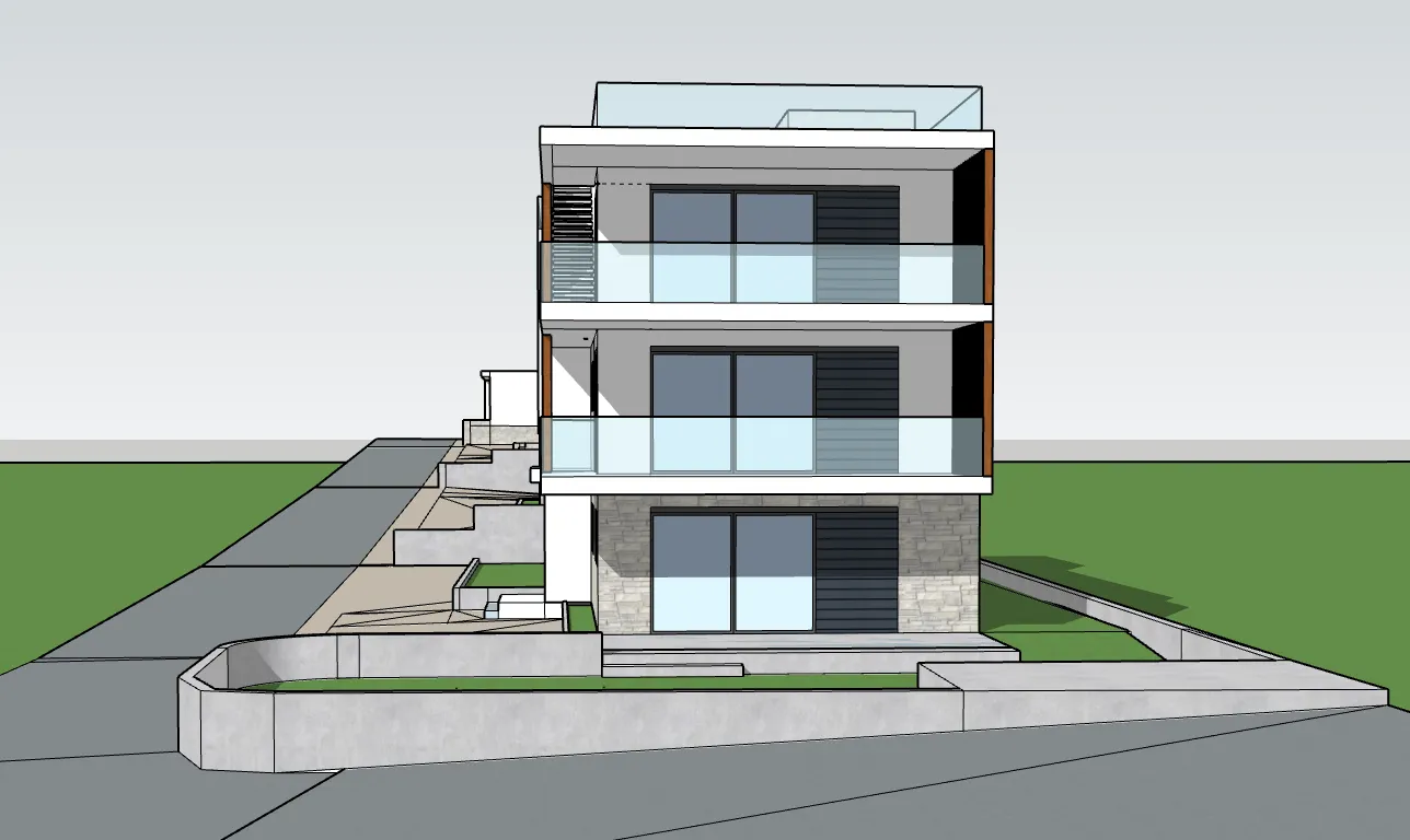 novogradnja: luksuzni stan 142 m2, centar vodica - slika 4
