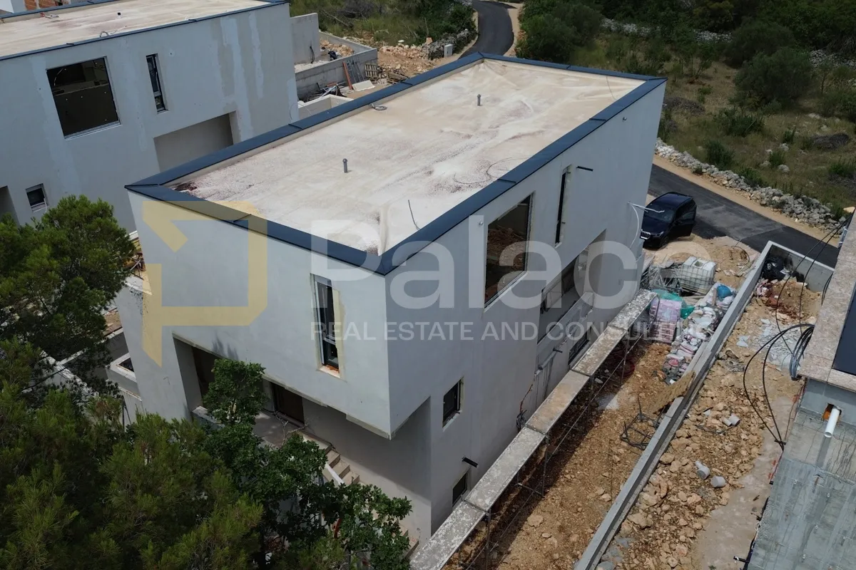 šibenik, bilice: luksuzna vila s pogledom na more u mirnom okruženju - slika 6