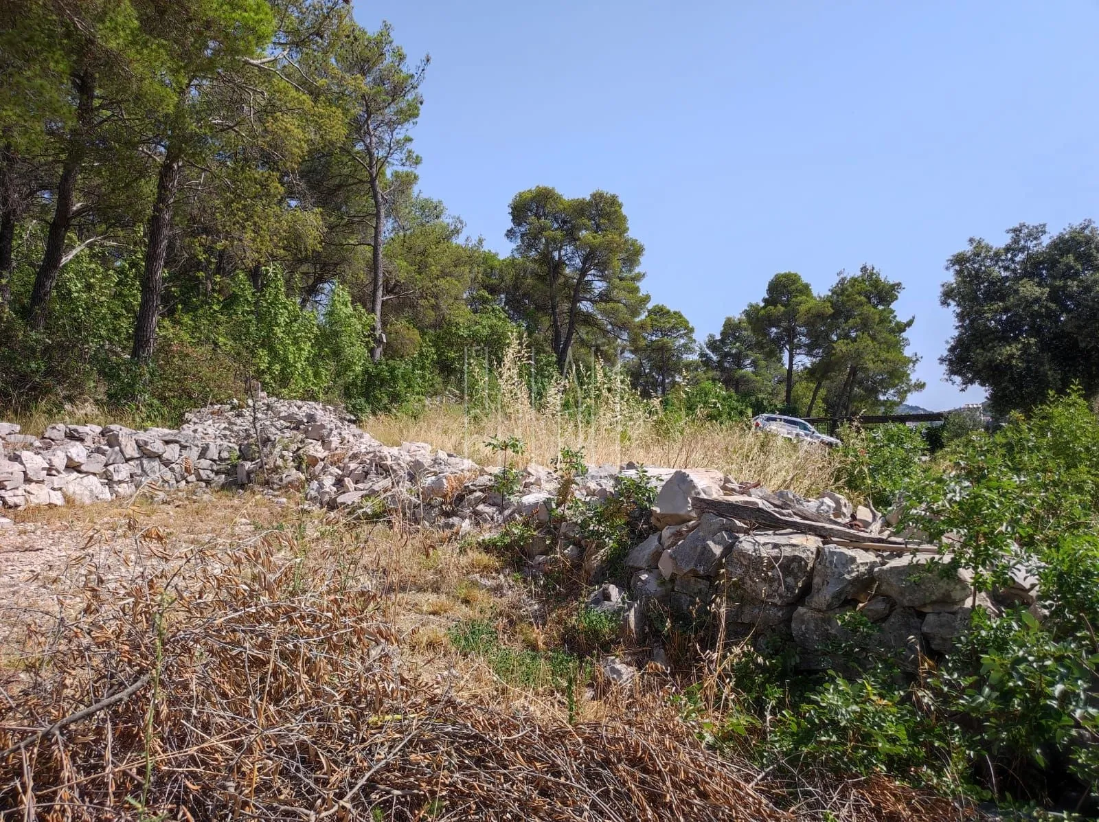građevinsko zemljište sa strujom, vodom i putom, bilice, 922 m2 - slika 2
