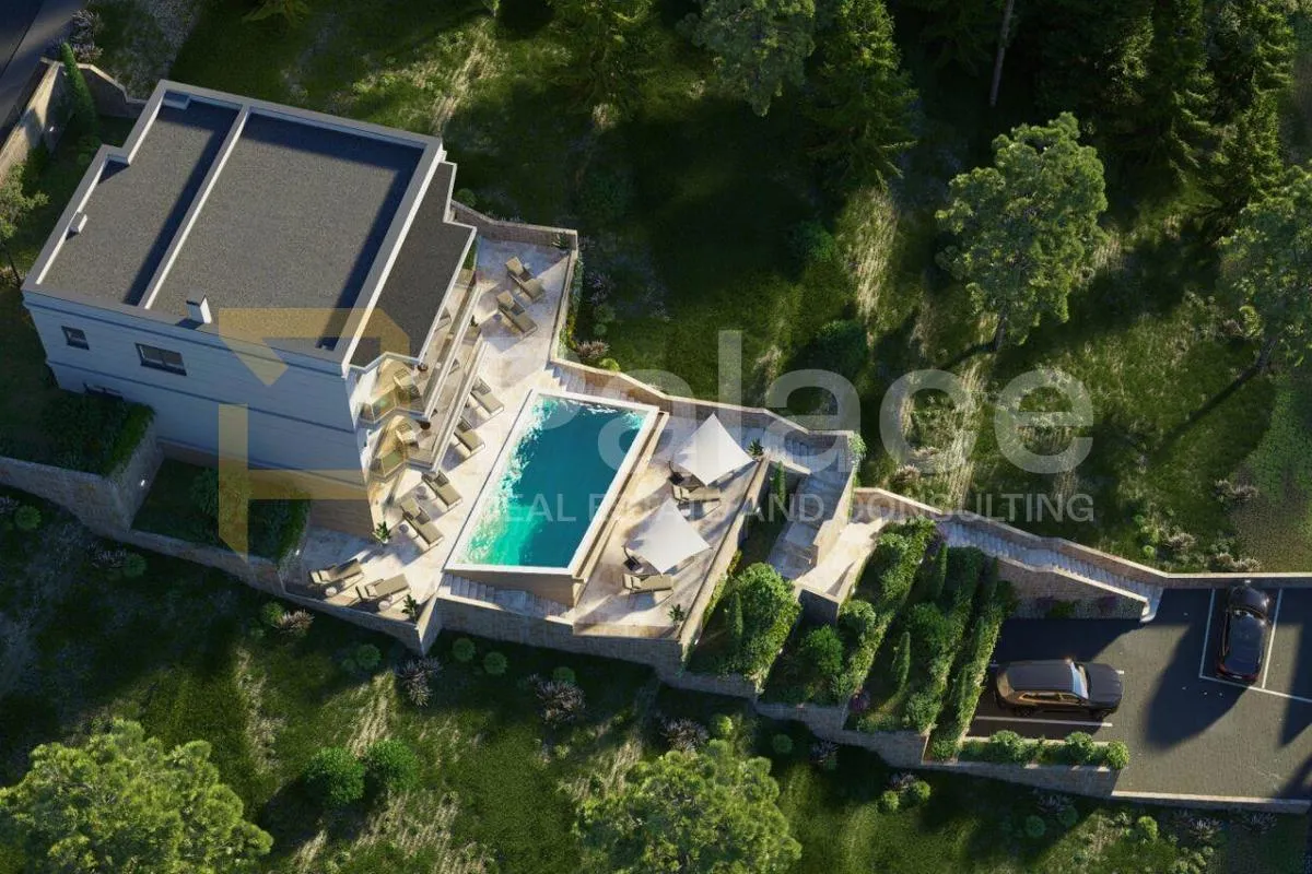 Građevinsko zemljište s projektom i dozvolom 100m od mora - Pisak, Omiš
