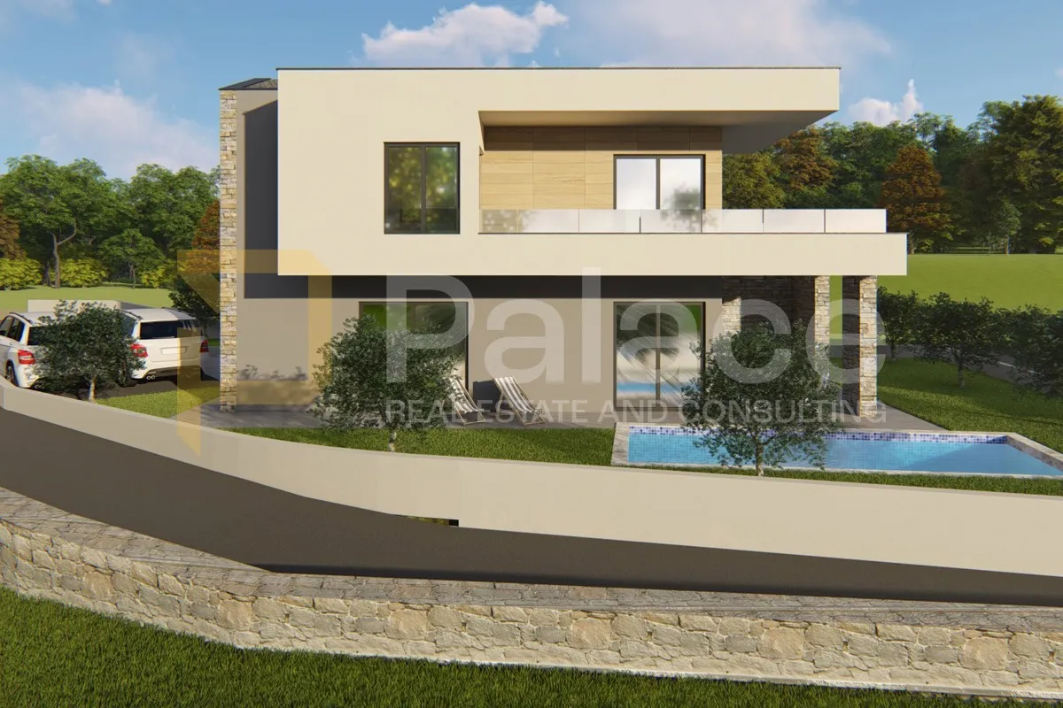 moderna istarska oaza - vila s bazenom u marčani, istra - slika 4