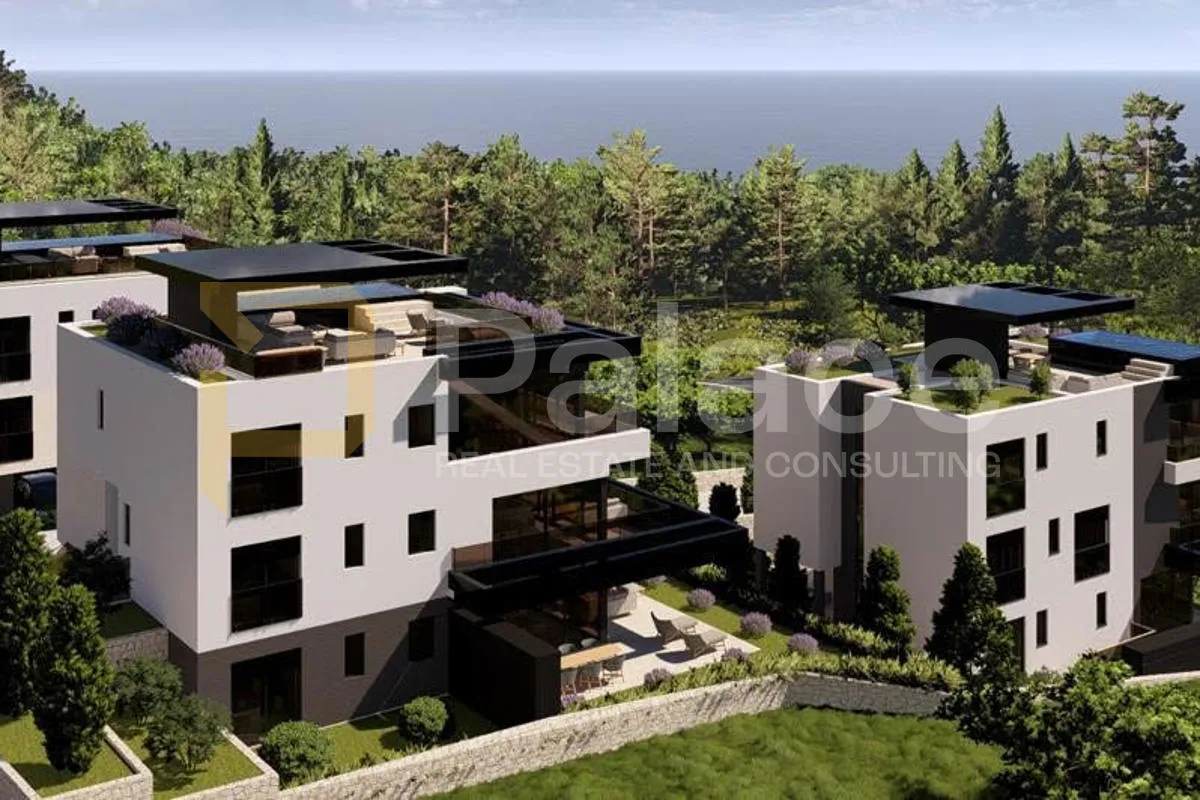 stan u vili s okućnicom, bazenom i 2 sobe – krk novogradnja 125,30 m² - slika 6