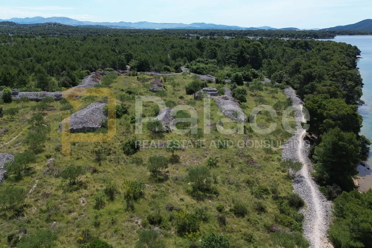 spektakularno zemljište s panoramskim pogledom na kanal sv. ante - slika 3
