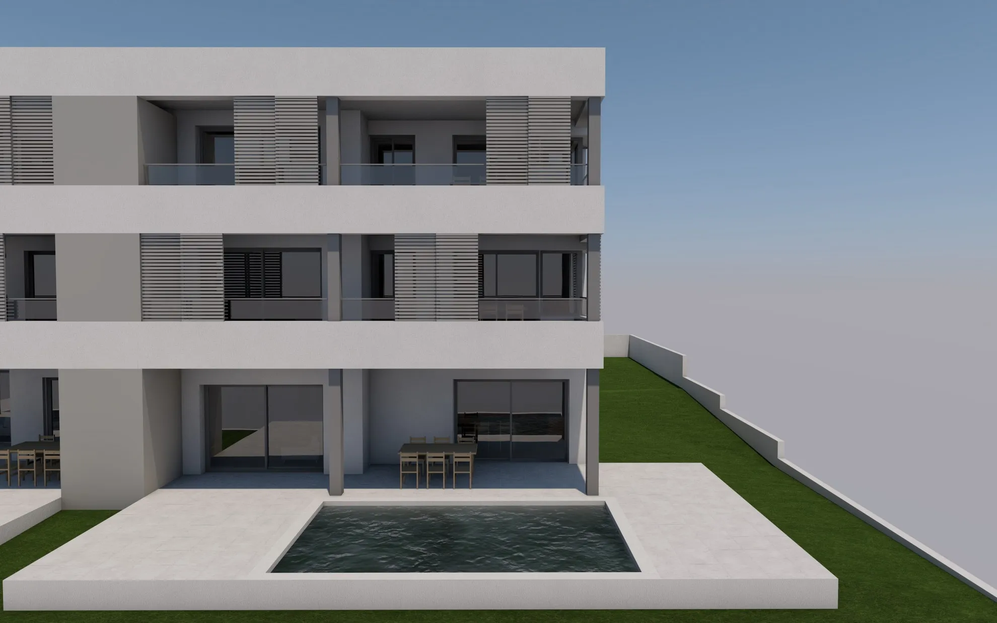 stan u novogradnji s bazenom, tribunj, prizemlje, 110m2 - slika 3