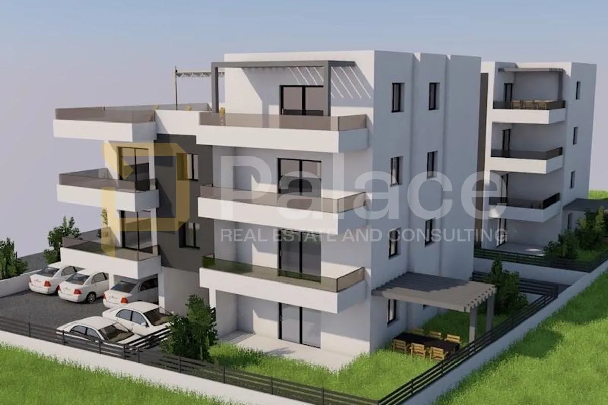dvosoban stan 62 m² u novogradnji s balkonom i vrtom, trogir - slika 2