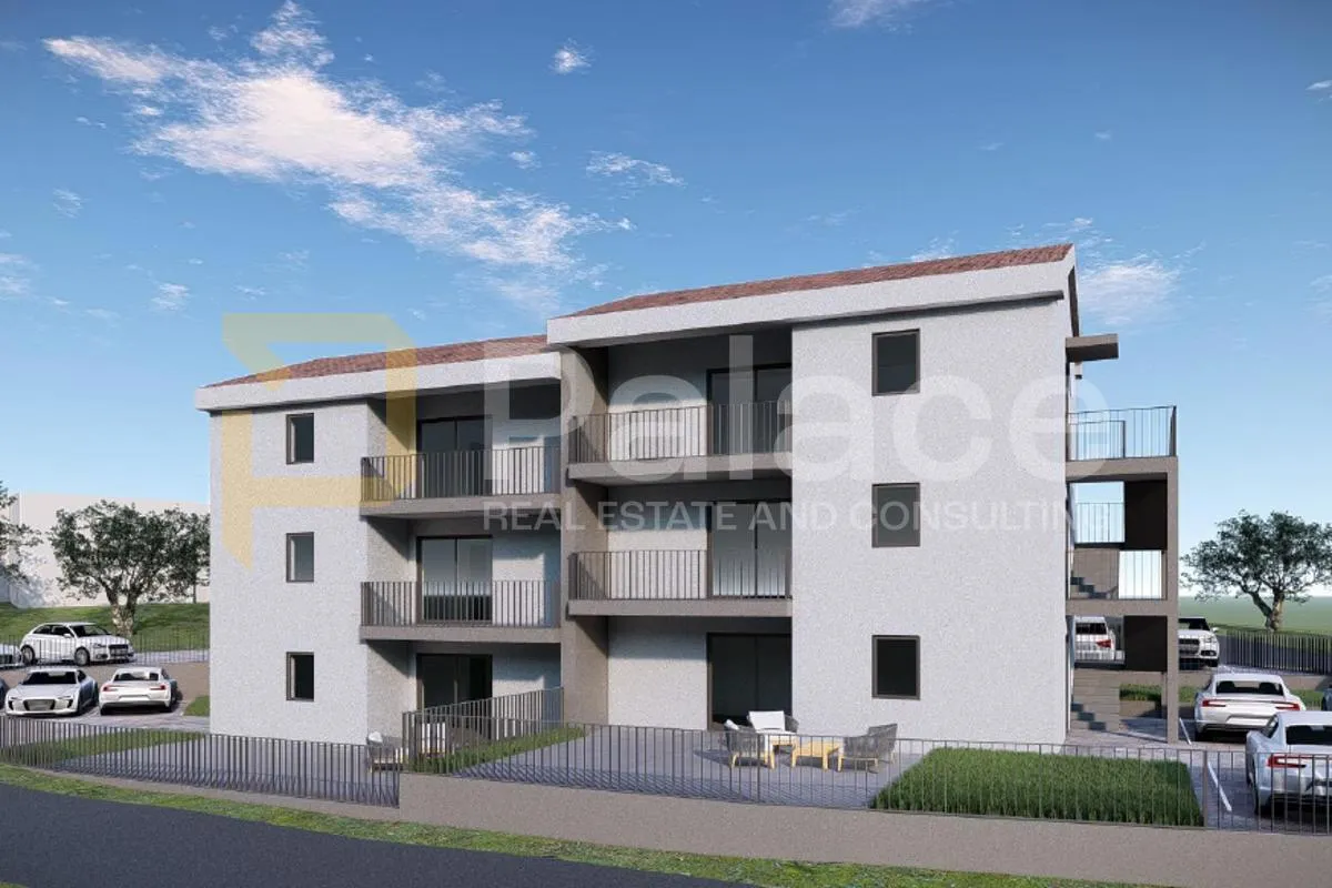 dvosoban stan u novogradnji s terasom i pogledom, čižići, 71m2 - slika 2