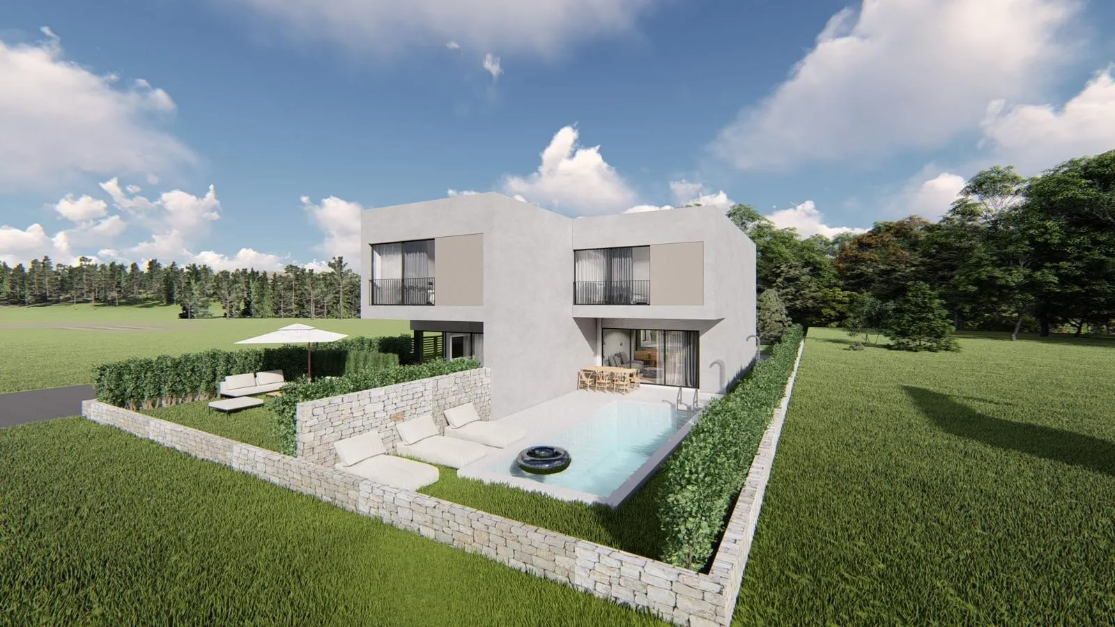 novogradnja, dvoetažni stan 2 (kuća) s bazenom, pirovac, 97 m2 - slika 4