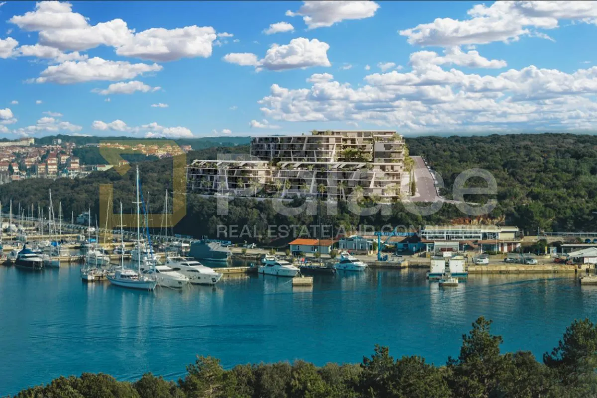 luksuzni stan 55 m² s jedinstvenim pogledom na more u novogradnji - slika 1
