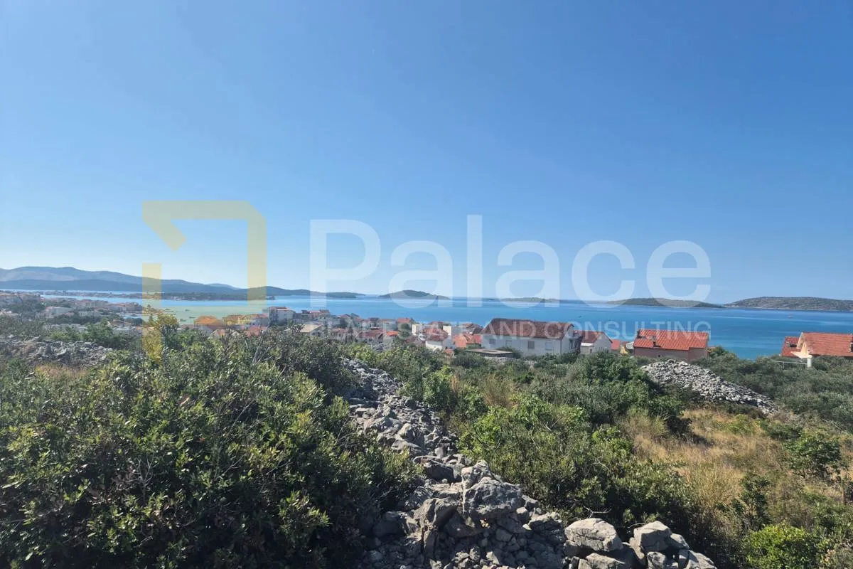 građevinski teren s1 s brutalnim pogledom, šibenik - brodarica 1198 m2 - slika 3