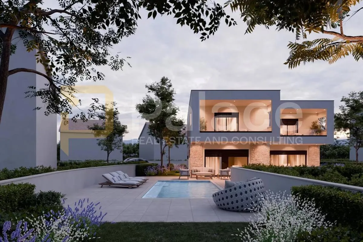 pretprodaja s1: luksuzna duplex kuća s bazenom - 115m2 - bilice - slika 3
