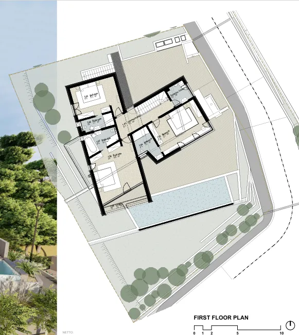 spektakularna villa u luksuznom kompeksu, seget donji, 212,20 m2 - slika 11