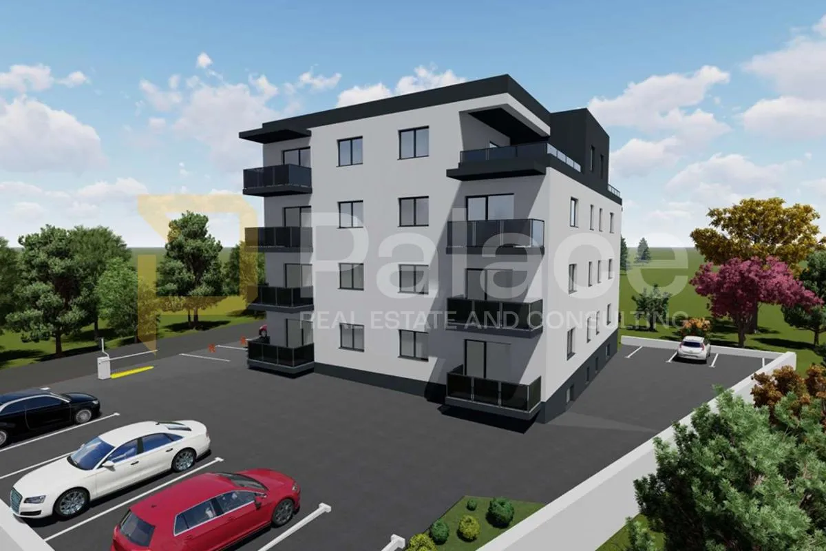 Trosoban stan S1 u prizemlju novogradnje, 61,98 m2, Novi Marof