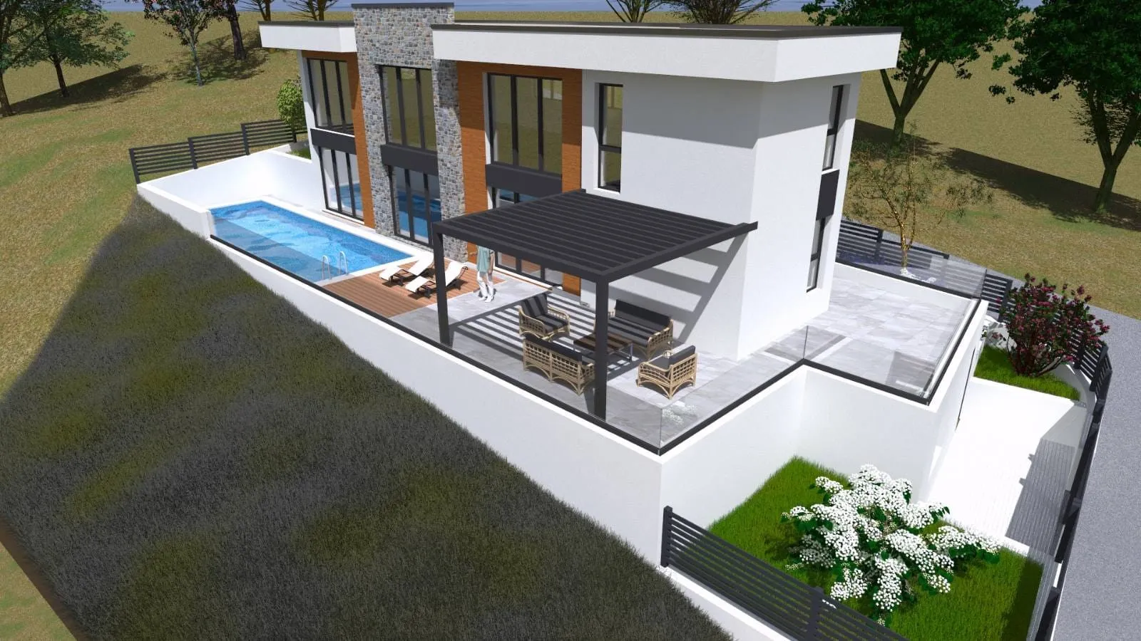 moderna vila s bazenom, čiovo 233 m² - slika 10