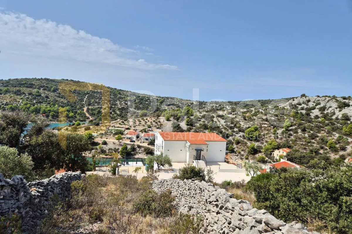 gradilište za vilu s bazenom i pogledom na more, sevid 1456 m2 - slika 10