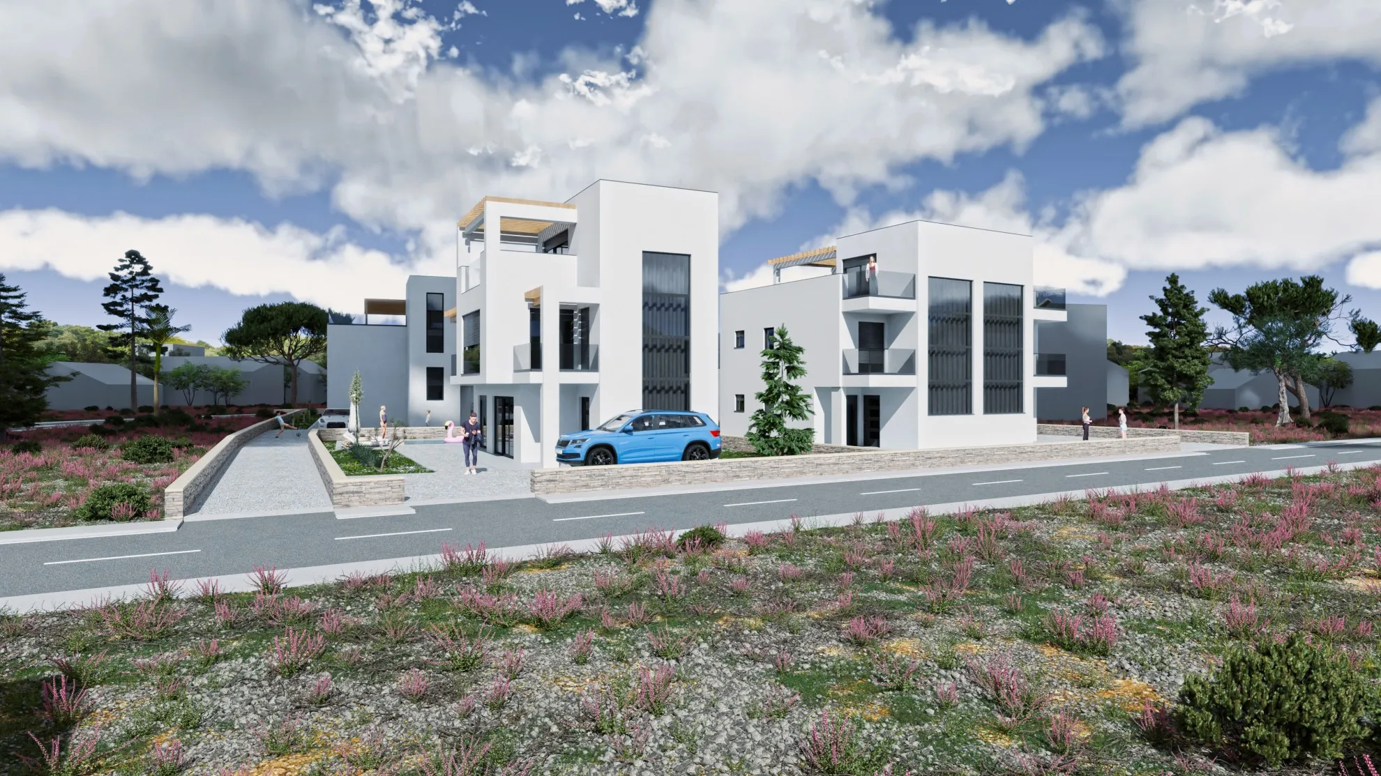 Luksuzna kuća s bazenom na krovnoj terasi, Srima, 114 m2 - Srima, Vodice