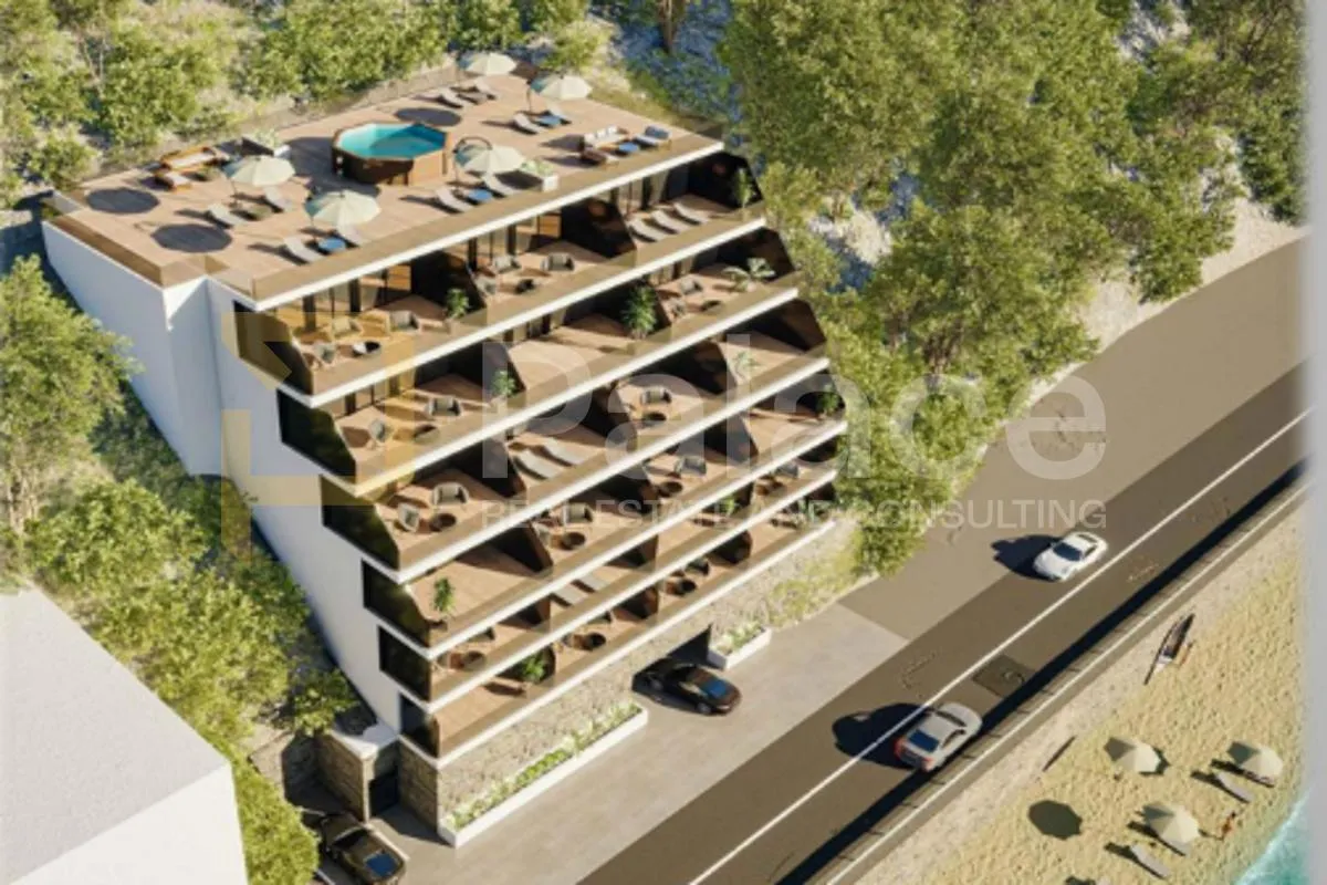 jednosoban stan s202 u novogradnji prvi red do mora, krilo jesenice - slika 2