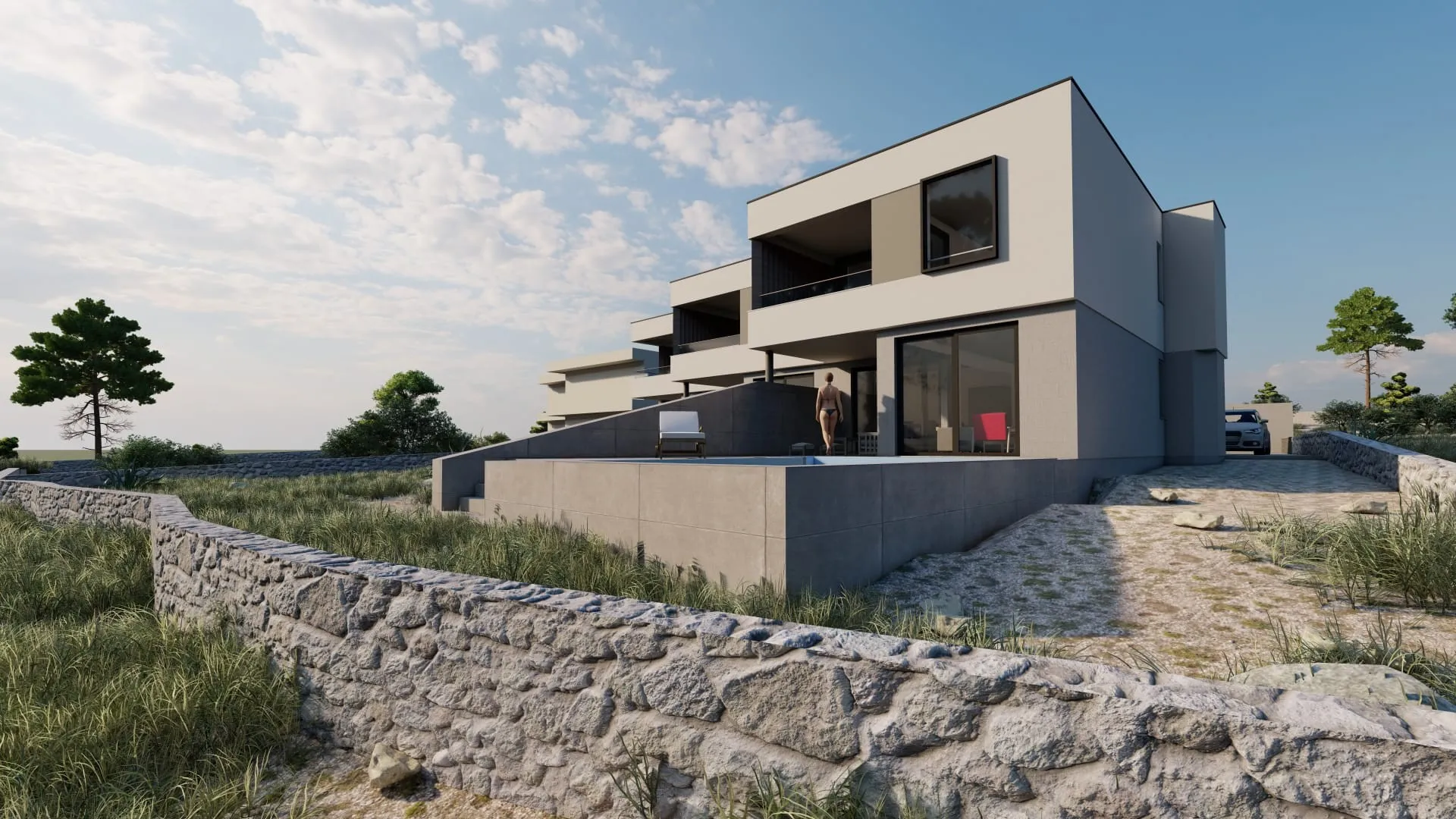 luksuzna dvoetažna villa s bazenom, primošten, 145 m2 - slika 9