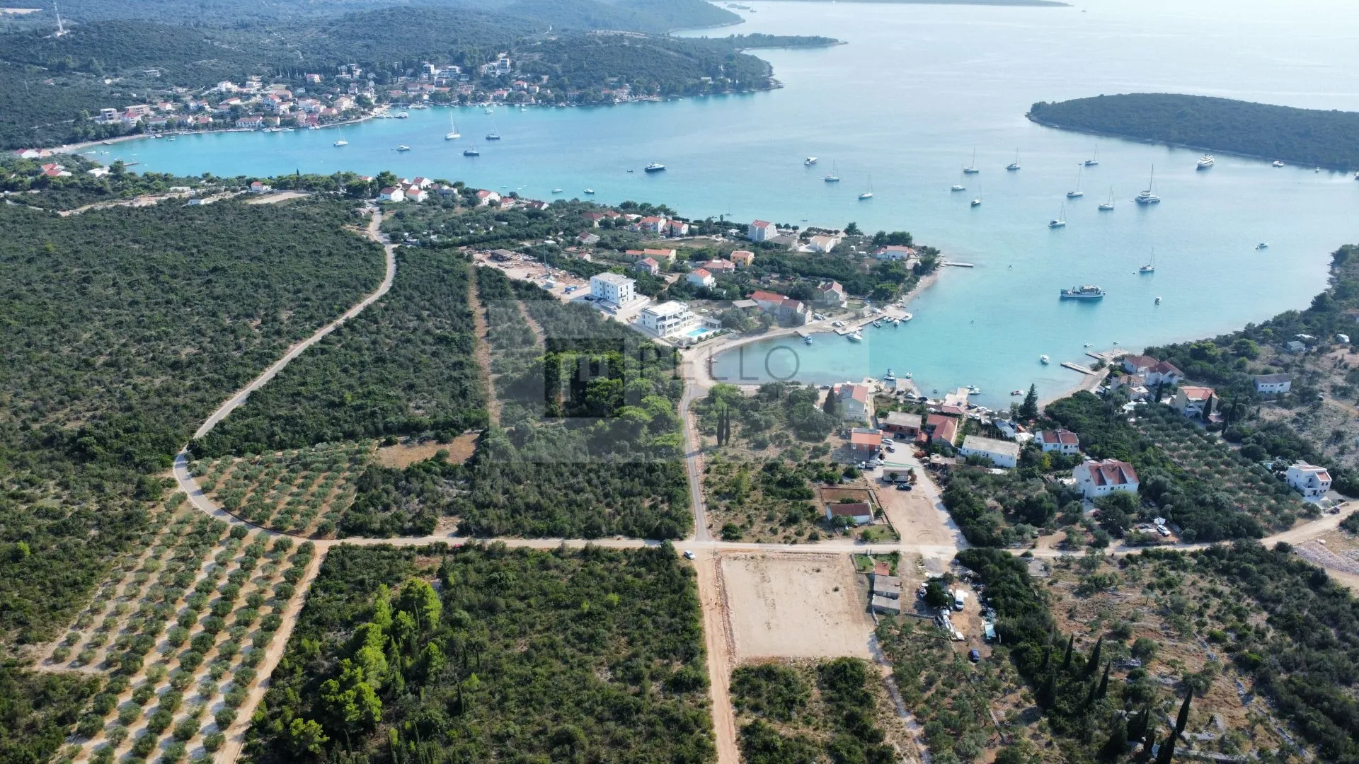 zemljište s otvorenim pogledom na more -130 m od mora investicija - slika 3
