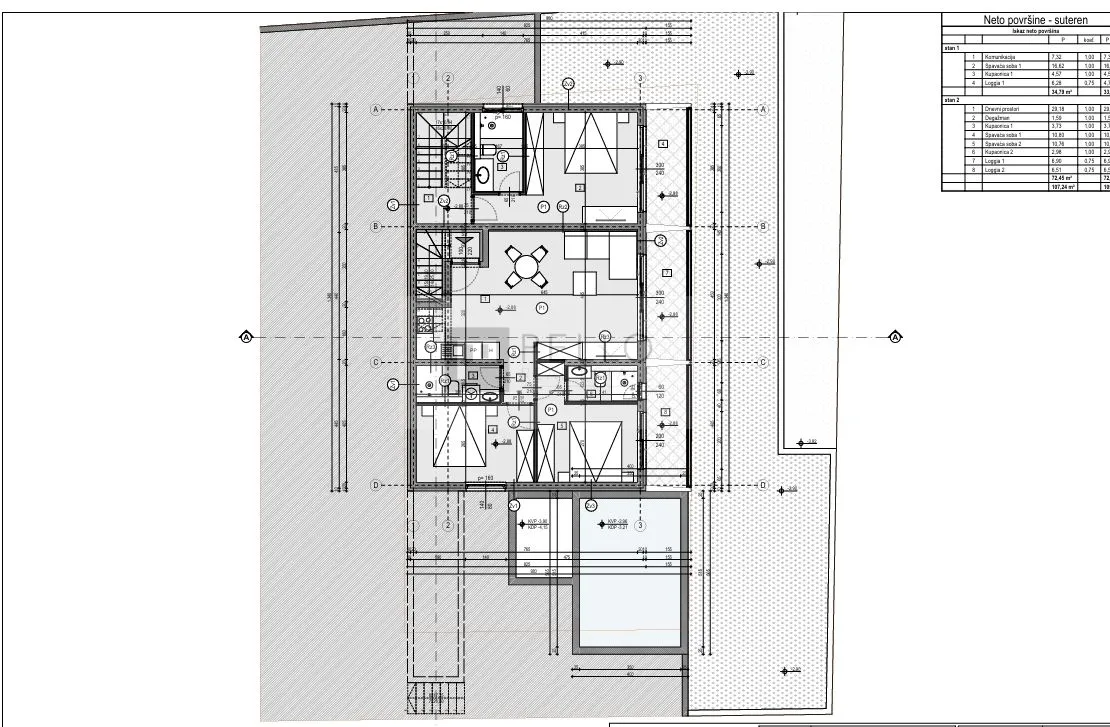 dvosobni stan u stomorskoj-šolta(novogradnja)72m2 - slika 25