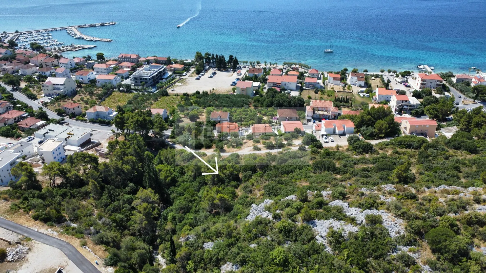 Zemljište s prekrasnim pogledom na more(za gradnju villa,kuća,duplexa..) - Orebić