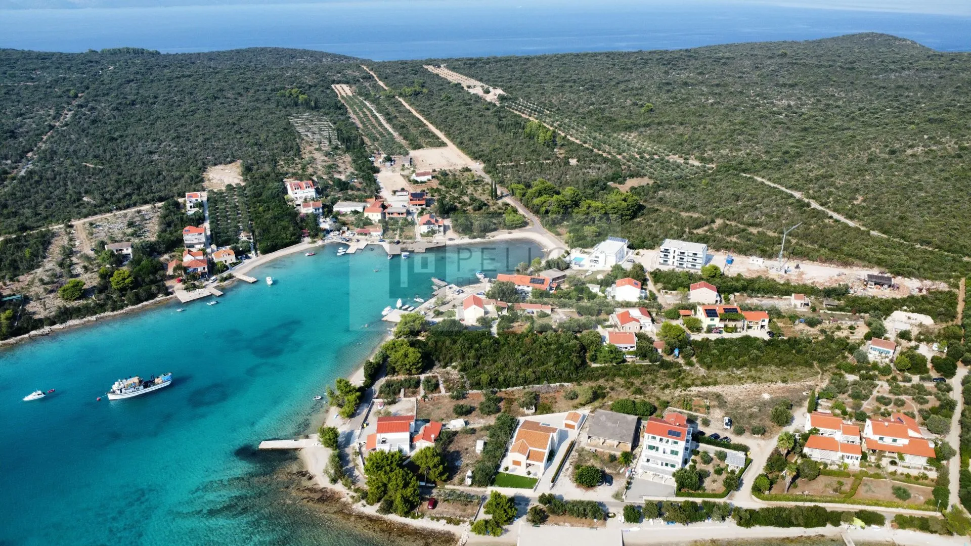 ekskluzivna zemljišta uz more – lovište, pelješac - slika 6