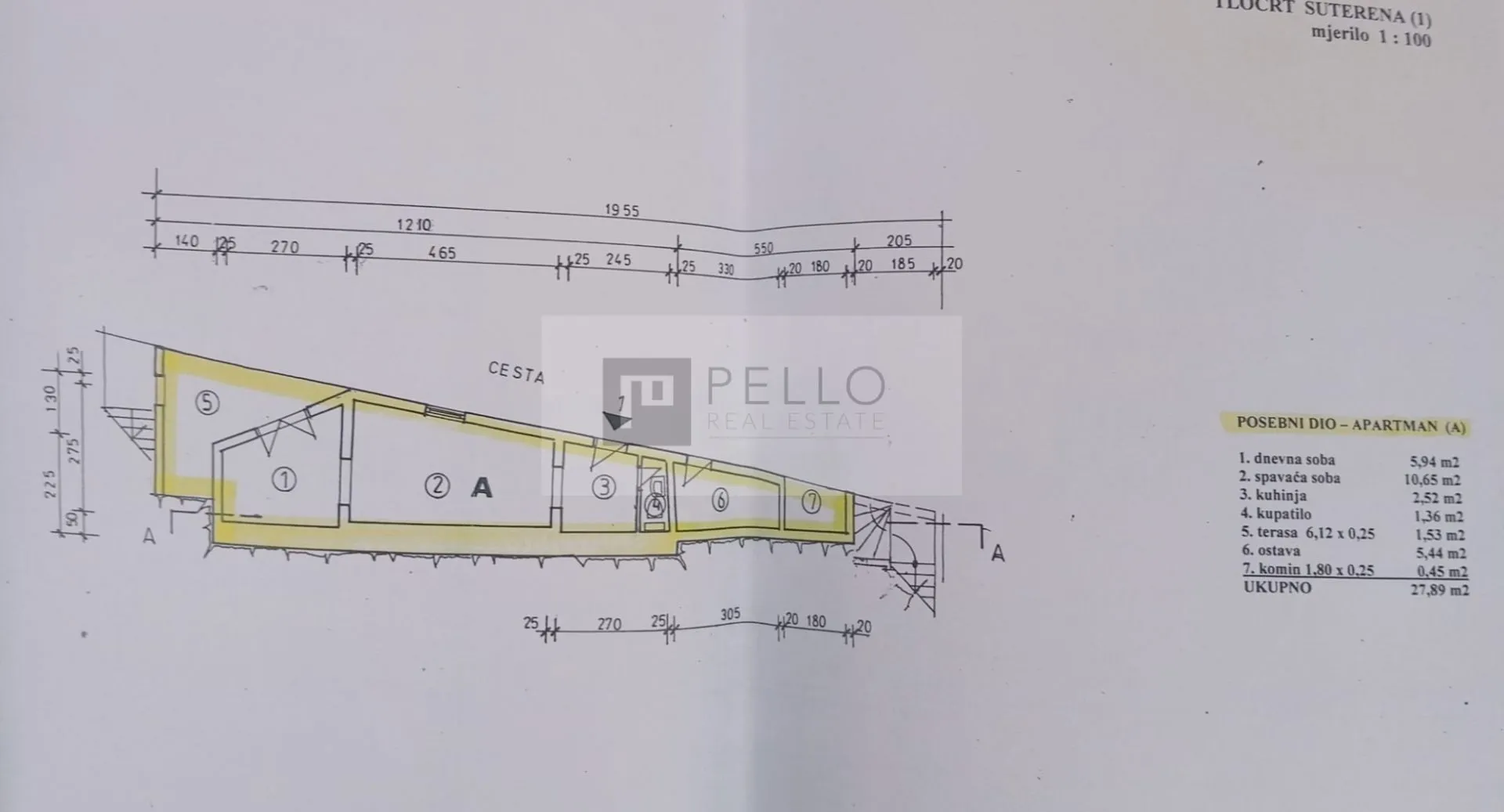 ekskluzivno – apartman- garsonijera 1. red do mora(28m2), uvala crkvice (pelješac) - slika 17