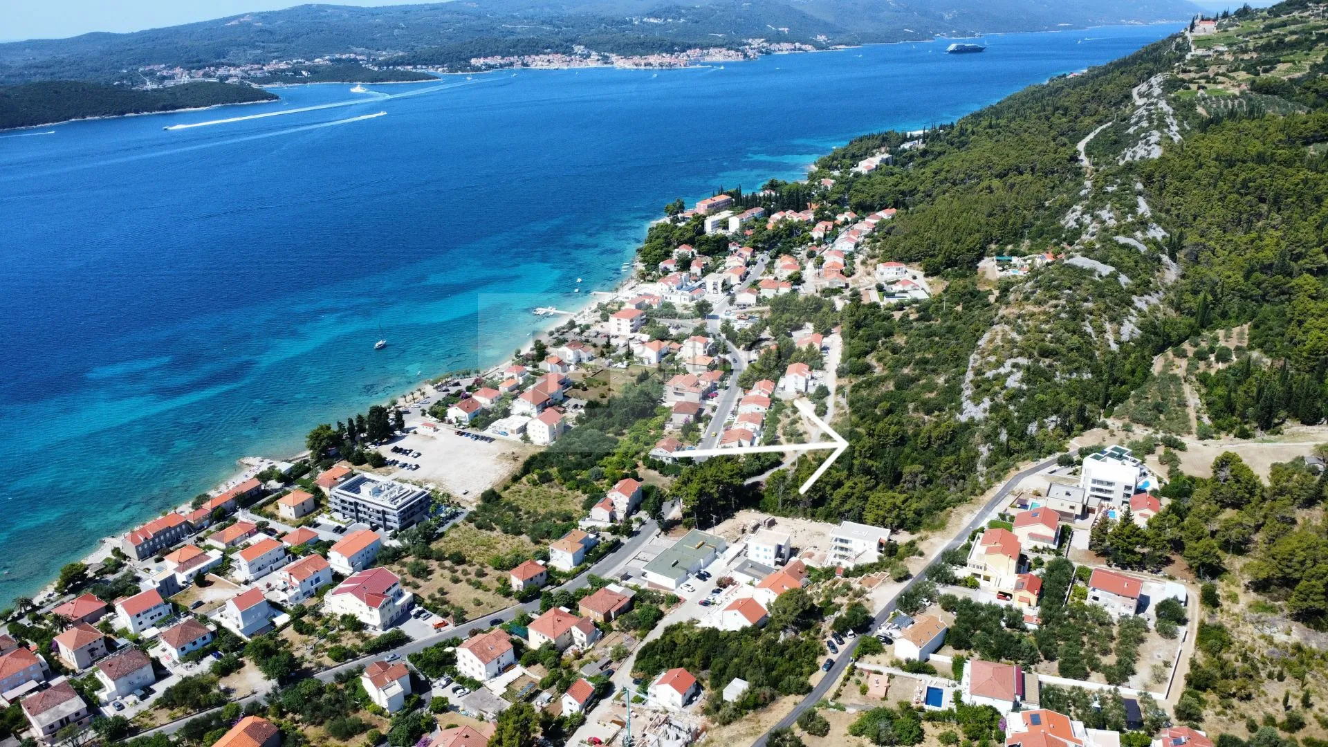 zemljište s prekrasnim pogledom na more(za gradnju villa,kuća,duplexa..) - slika 3