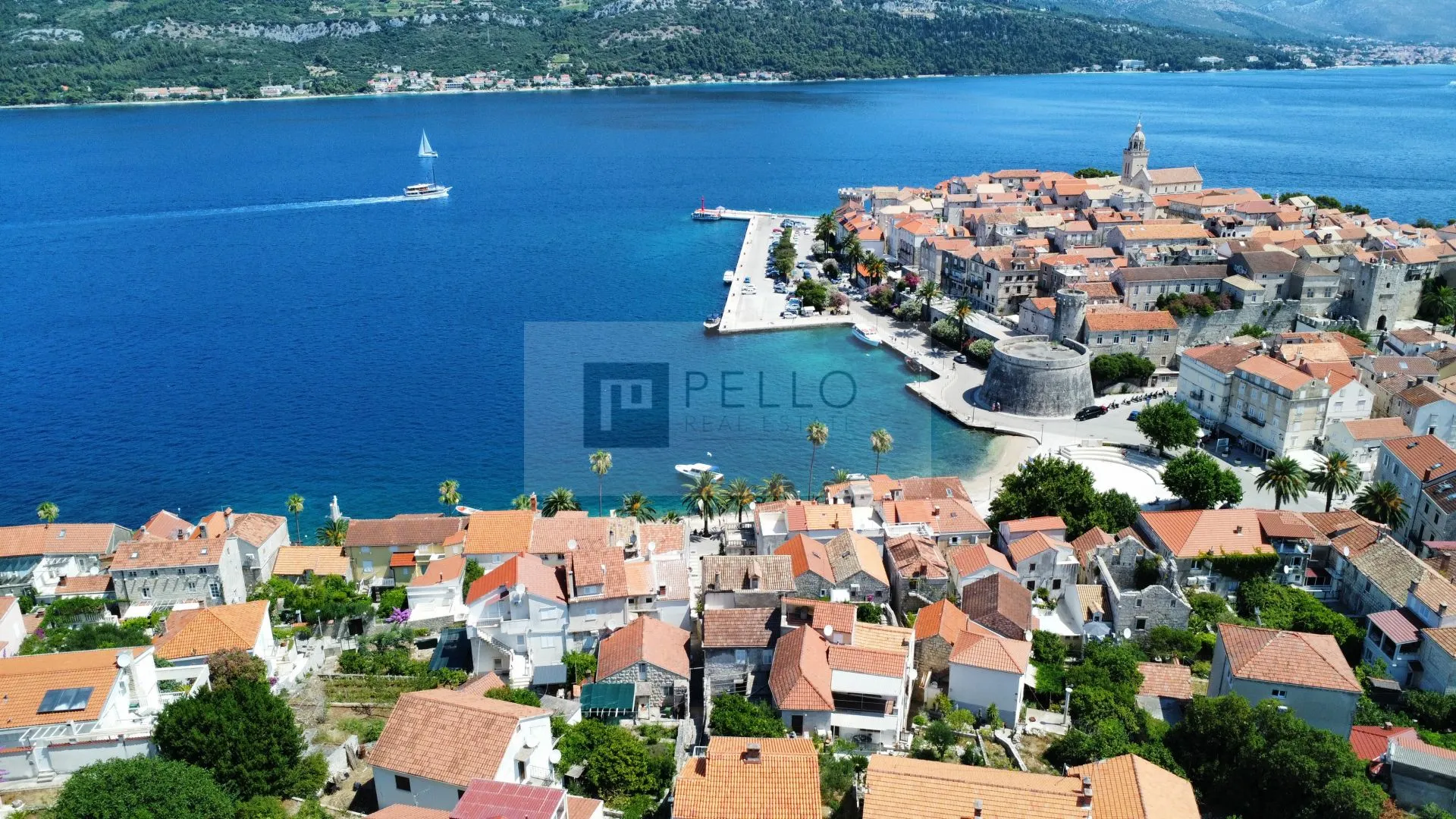 autentična kamena kuća stara 250 godina – potpuno renovirana, prvi red do mora, centar korčule - slika 2