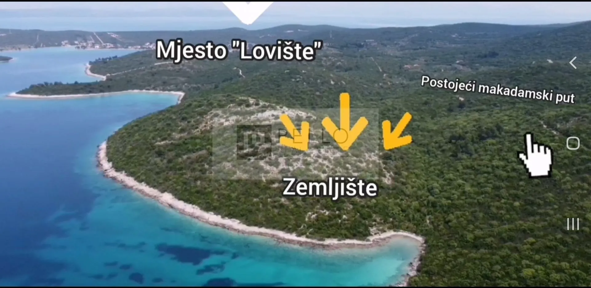 komercijalno zemljište prvi red do mora - slika 19