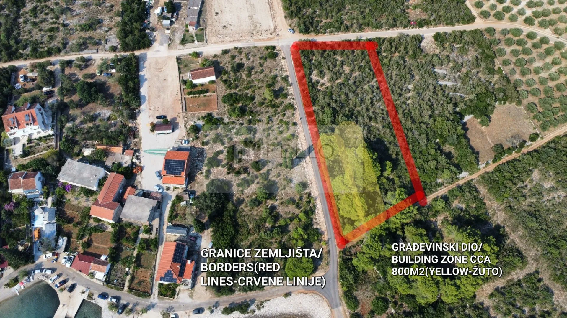 ! građevinsko zemljište 1.red do mora ! raritet!lovište-pelješac - slika 2